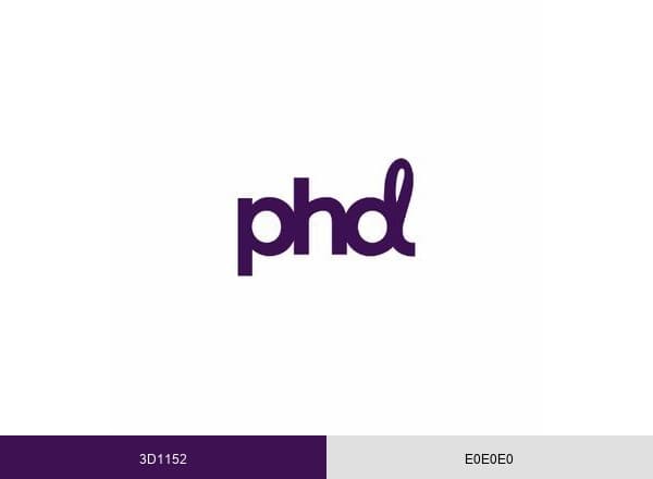 PHD brand color palette
