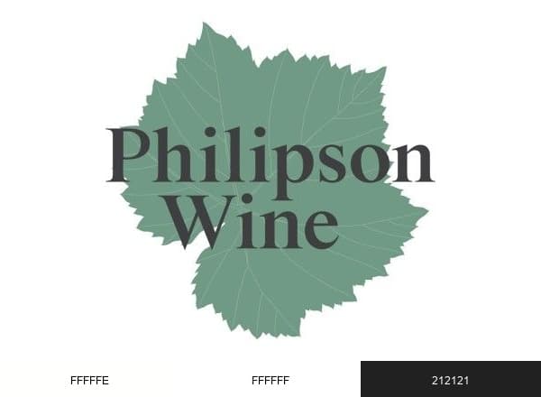 Philipson Wine brand color palette