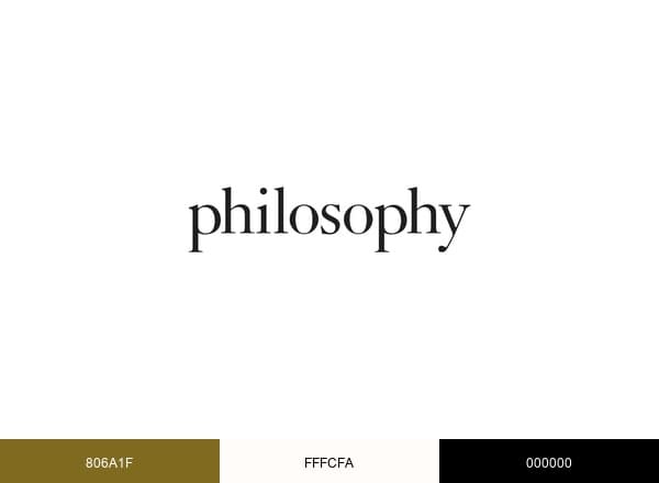 Philosophy brand color palette