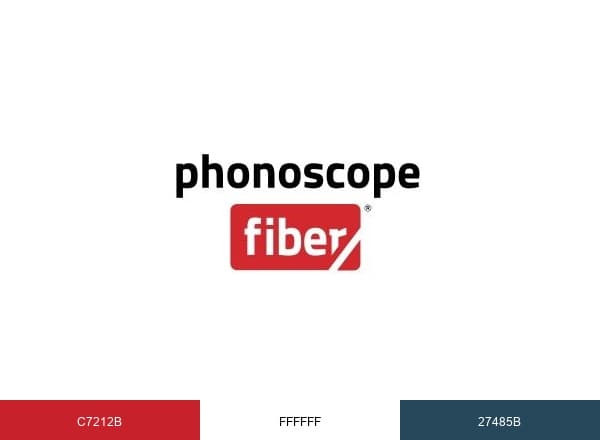 Phonoscope Fiber brand color palette
