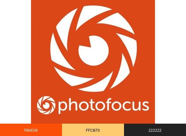 Photofocus brand color palette