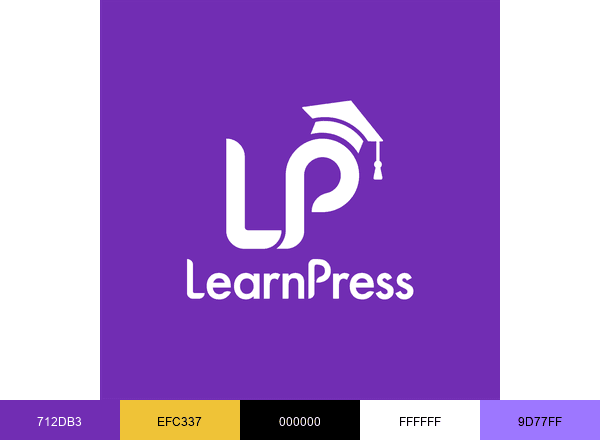 LearnPress brand color palette