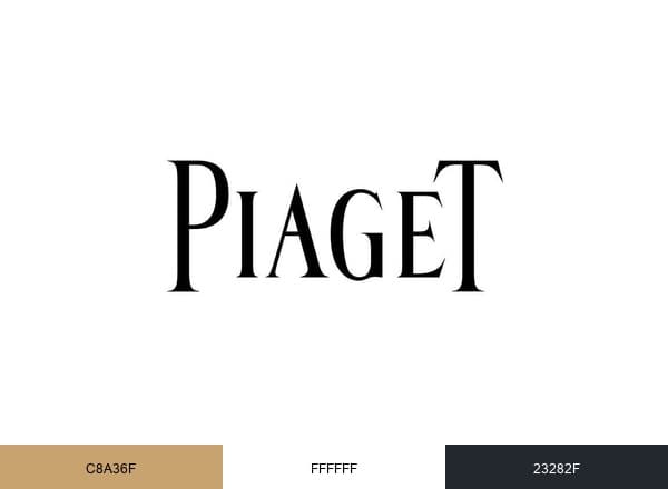 Piaget brand color palette