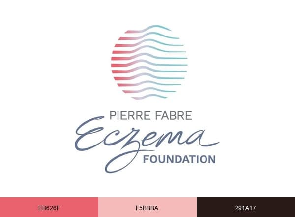 Pierre Fabre Eczema Foundation brand color palette