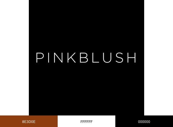 PinkBlush Maternity brand color palette