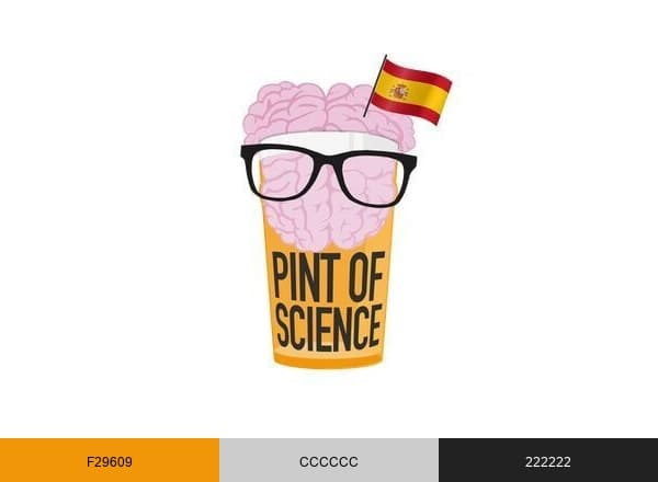 Pint of Science ES brand color palette