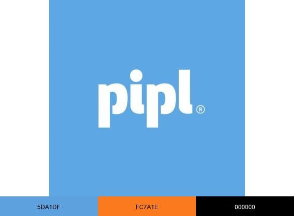 Pipl brand color palette