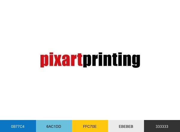 Pixartprinting brand color palette