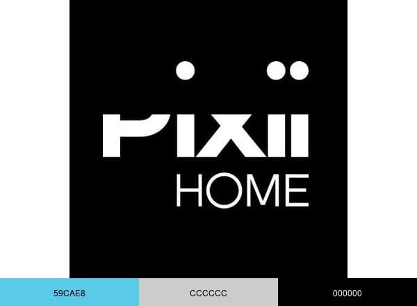 Pixii Home brand color palette
