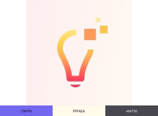 Pixinvent brand color palette