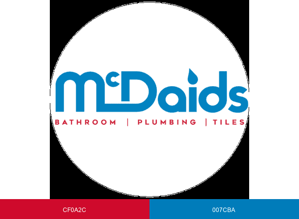 mcdaidsbathroomplumbingtiles brand color palette
