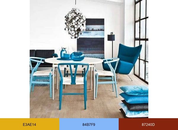 Planète Déco brand color palette