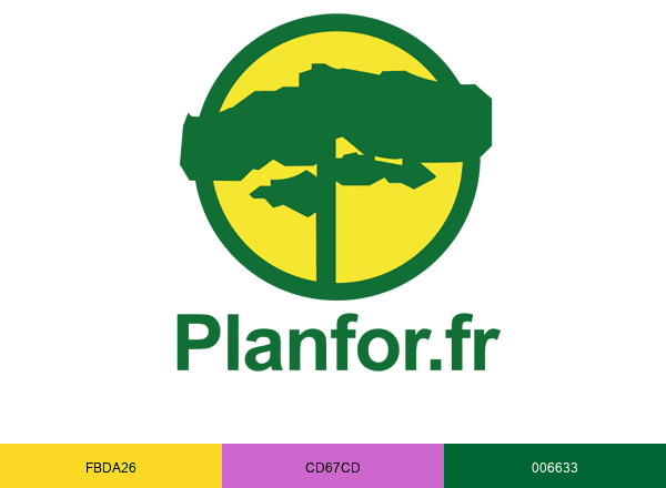 Jardinez AvecPlanfor brand color palette