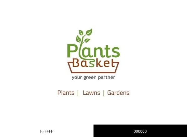 Plantsbasket Sheela brand color palette