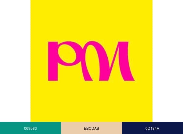 Platanomelón brand color palette