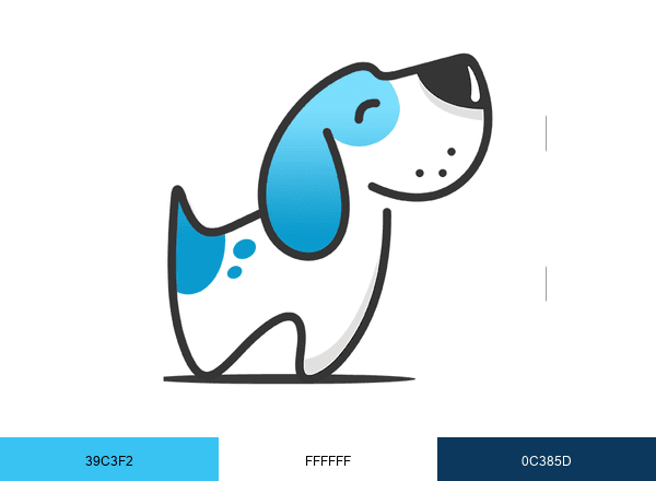 PlayBarkRun brand color palette