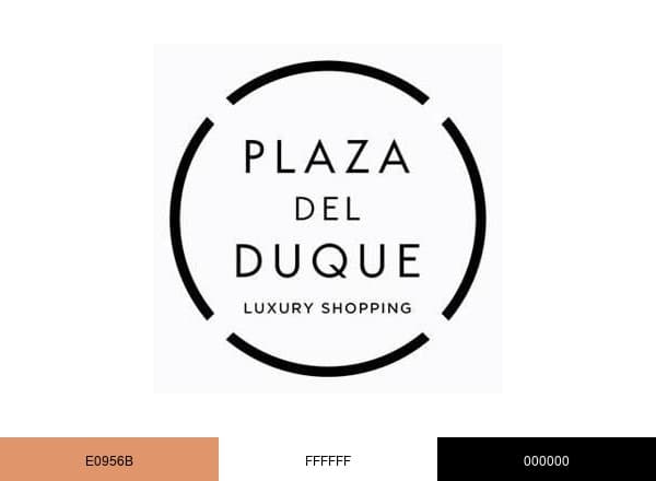 Plaza del Duque brand color palette