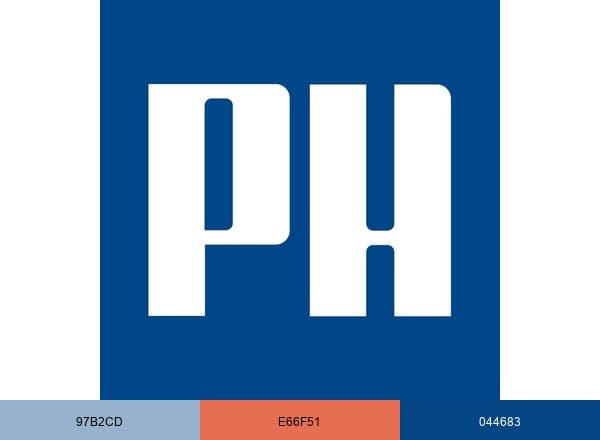 Pleasant Holidays brand color palette