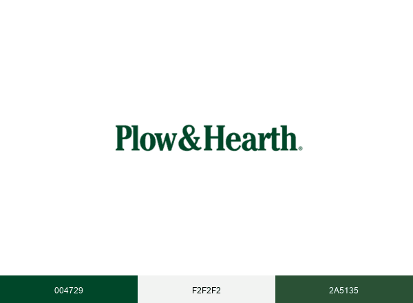 Plow & Hearth brand color palette