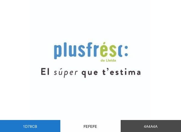 Plusfresc brand color palette