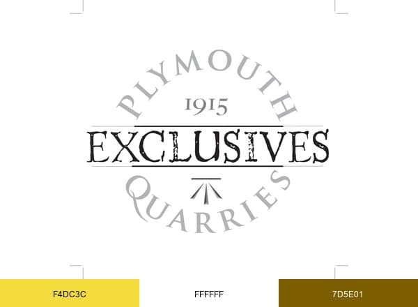 Plymouth Quarries brand color palette