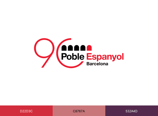 Poble Espanyol brand color palette
