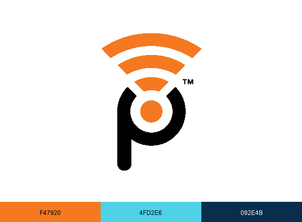 Point Broadband brand color palette