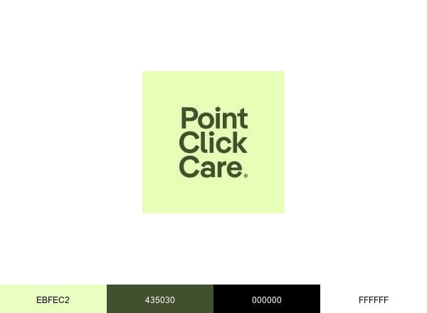 PointClickCare brand color palette