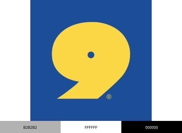 Point Nine brand color palette