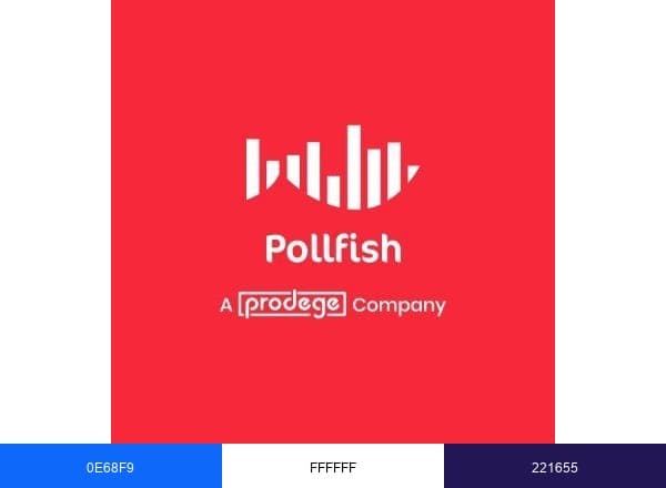 Pollfish brand color palette