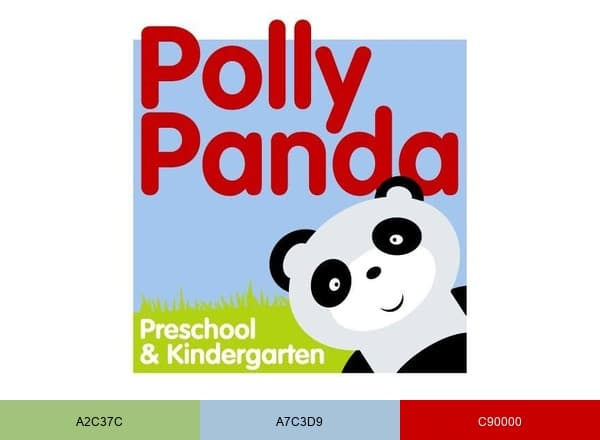 Polly Panda brand color palette