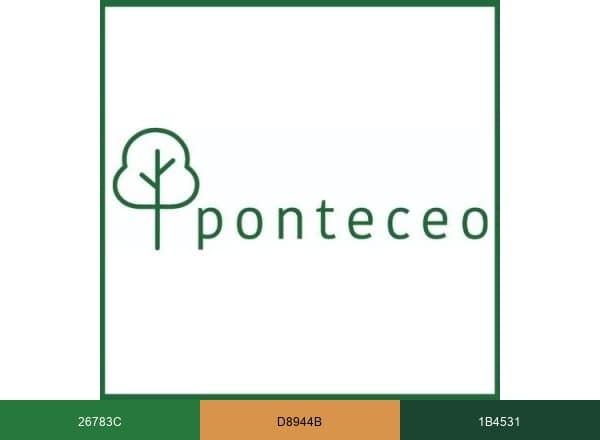 PONTECEO brand color palette