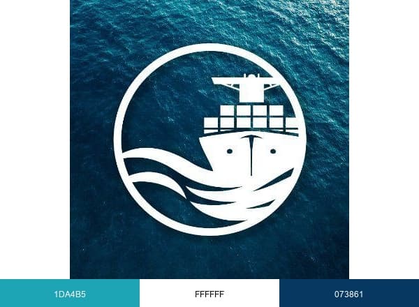 The Port of Virginia brand color palette