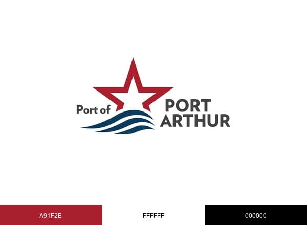 PORT OF PORT ARTHUR brand color palette