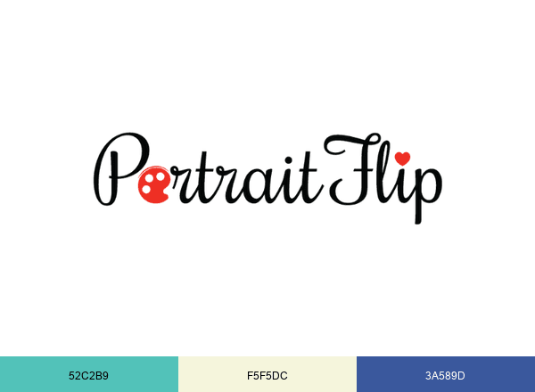PortraitFlip brand color palette