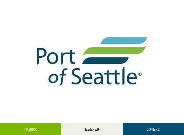 Port of Seattle brand color palette