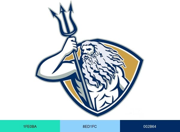 Poseidon Navigation Services Ltd brand color palette
