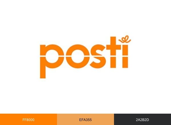 Posti Group Oyj brand color palette