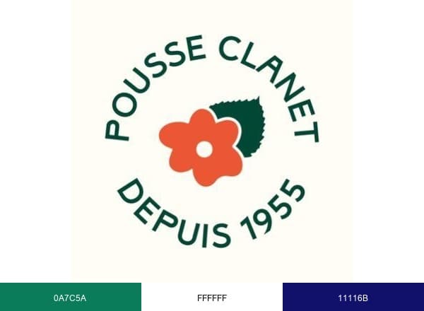 POUSSE-CLANET Espaces Verts brand color palette
