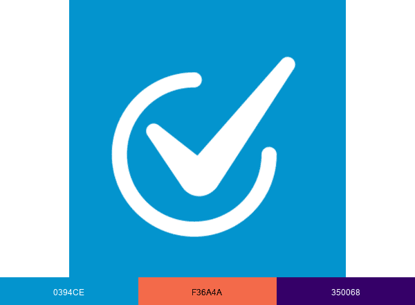 Practice Aptitude Test brand color palette