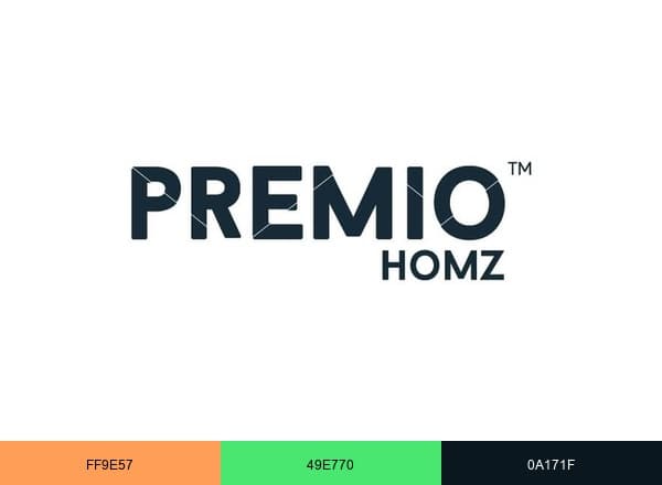 Premiohomz brand color palette