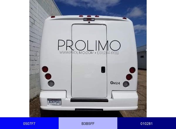 Prestige ProLIMO brand color palette