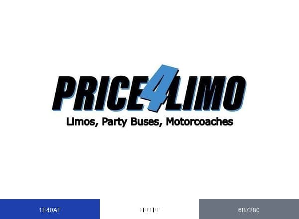 Price4Limo brand color palette