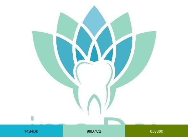 Prime Dental of Liberty Hill brand color palette