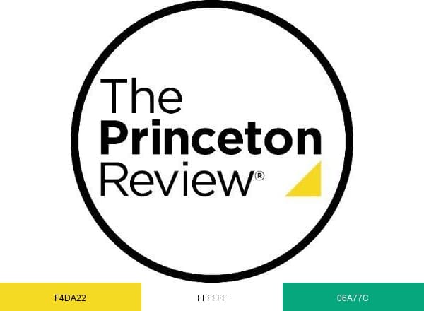 The Princeton Review brand color palette