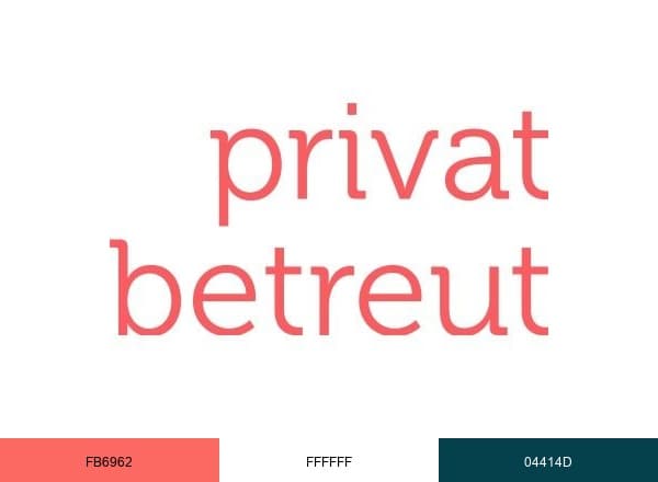 Privat Betreut AG brand color palette