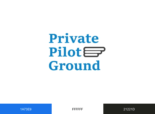 Private Pilot Ground brand color palette