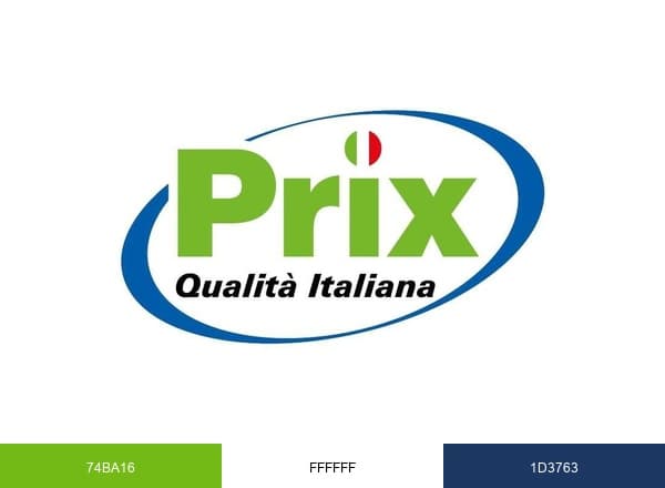 Prix Quality brand color palette