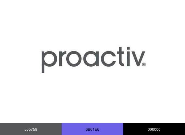 Proactiv® brand color palette