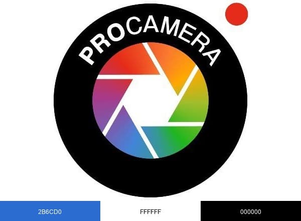ProCamera brand color palette